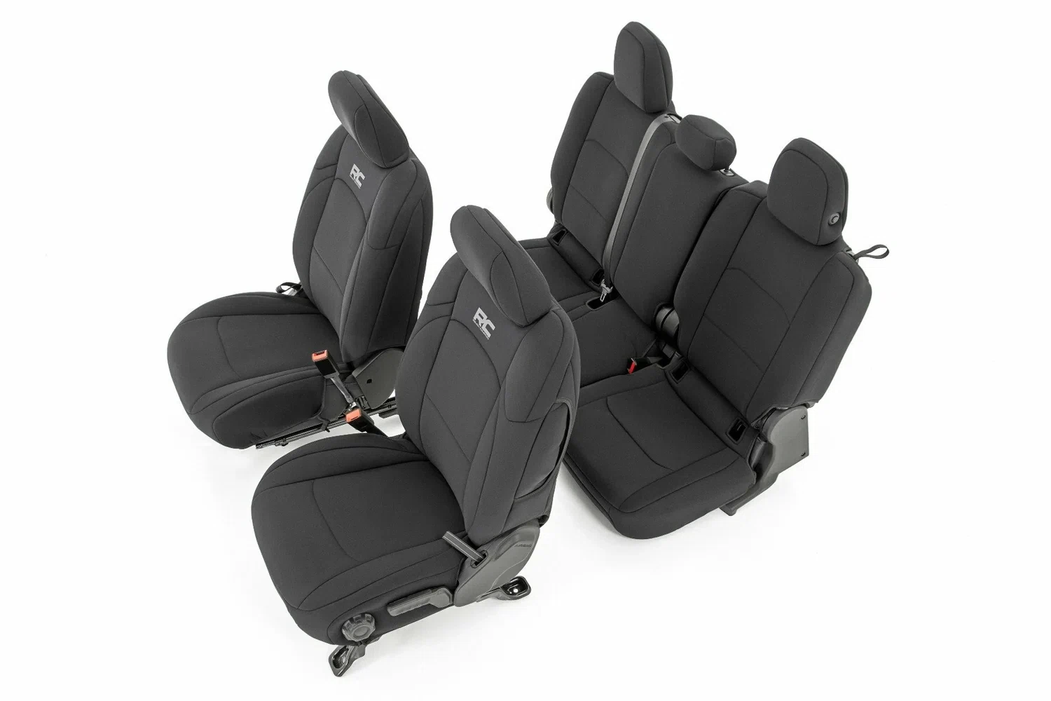 Fits Jeep Gladiator JT 4WD(2020-24) Seat Covers Front and RR No Cup Holder 91034